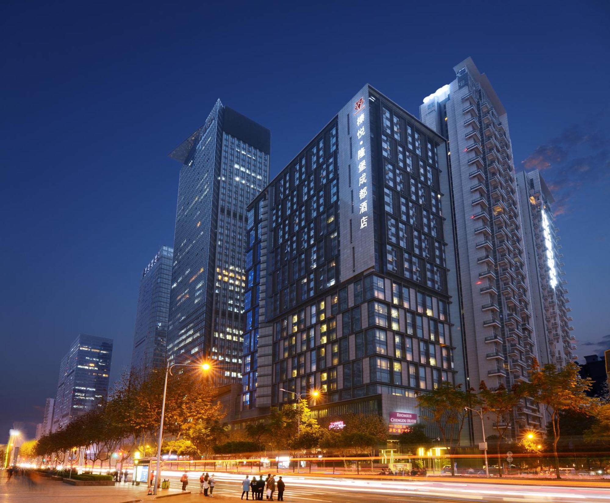 Rhombus Park Aura Chengdu Hotel Kültér fotó